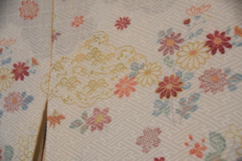 Soft Sheen Vintage Silk Japanese Kimono - Image 7