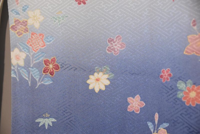 Soft Sheen Vintage Silk Japanese Kimono - Image 5