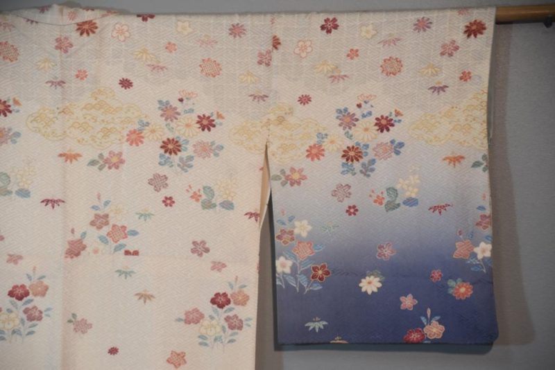 Soft Sheen Vintage Silk Japanese Kimono - Image 2