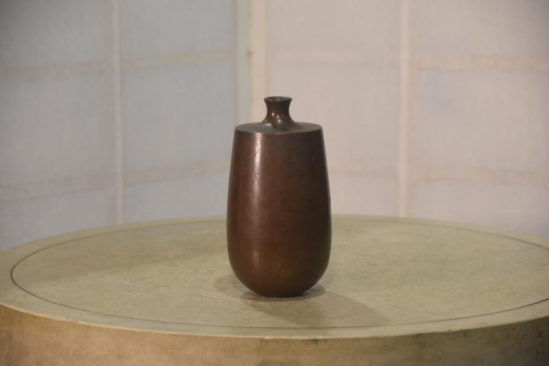 Murashido Bronze Vase Width:220mm - Image 4