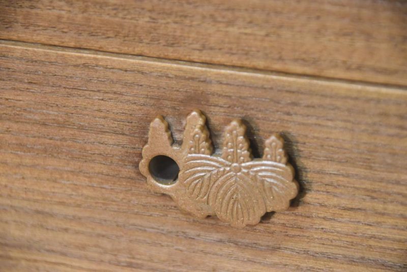 Japanese Vintage Wedding Chest (3 Sections) Width:1180mm - Image 12