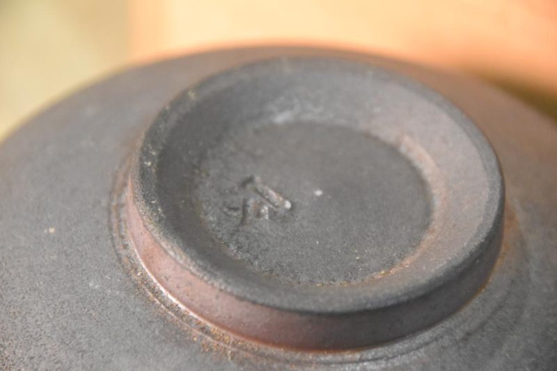 Bizen Pottery Chawan Tea Bowl in a Box Width:130mm - Image 6