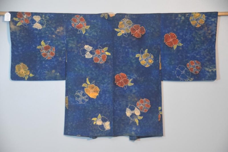 Deep Green Blue Haori Jacket - Image 6