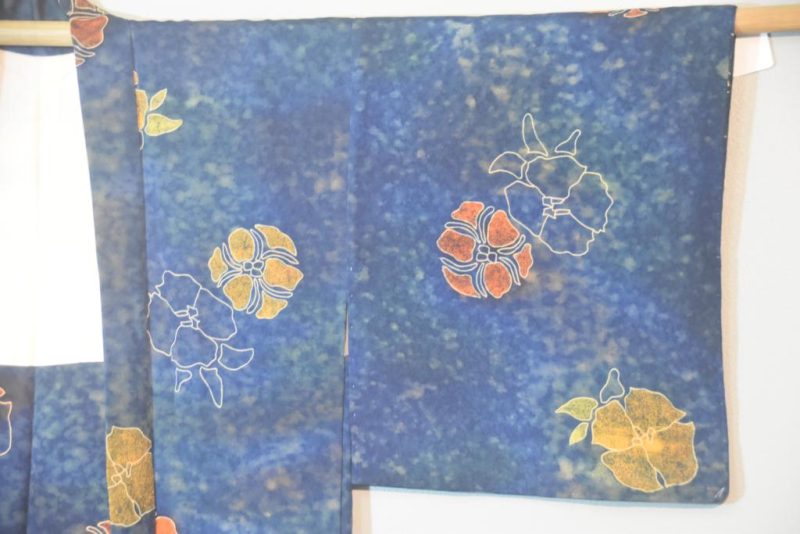 Deep Green Blue Haori Jacket - Image 4
