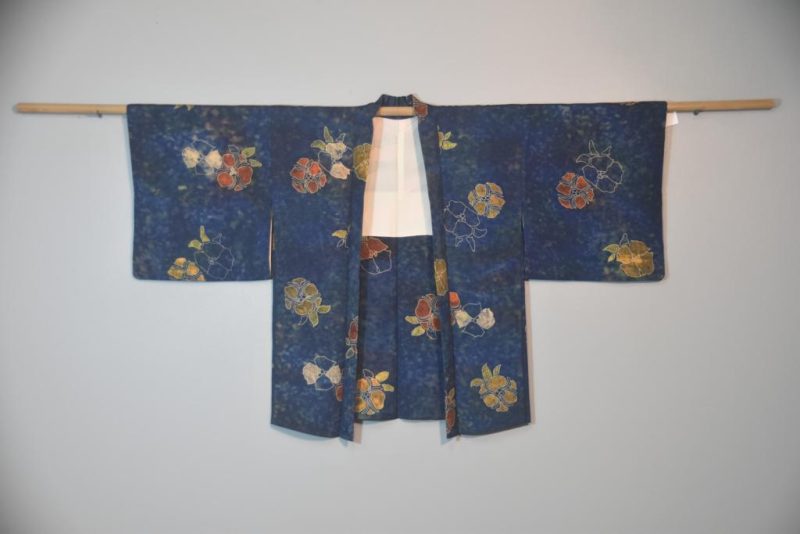 Deep Green Blue Haori Jacket