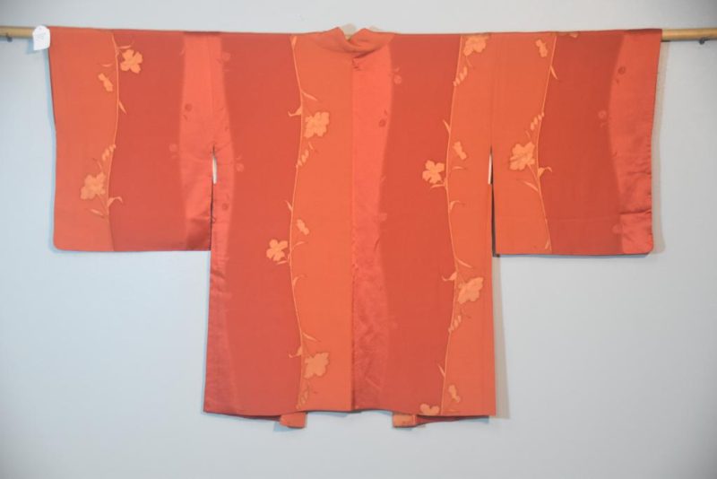 Two Tone Orange Haori Jacket - Image 6