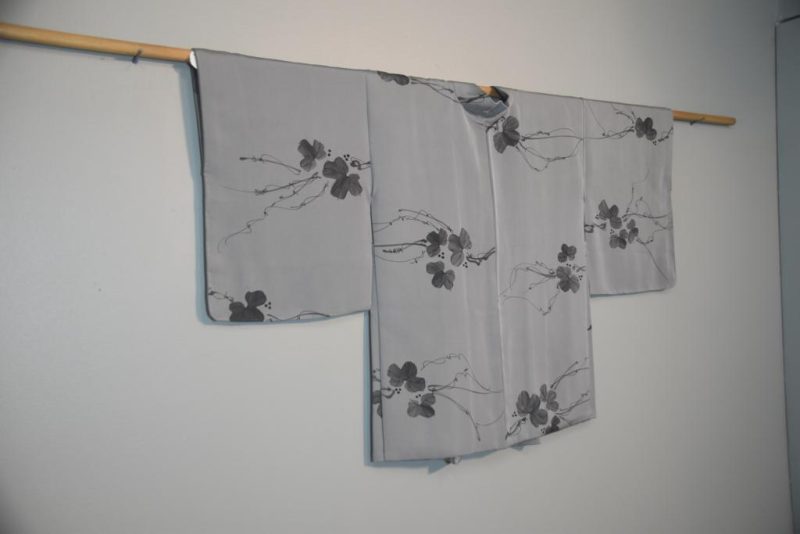 Ink Painting Silk Haori Jacket - Image 4