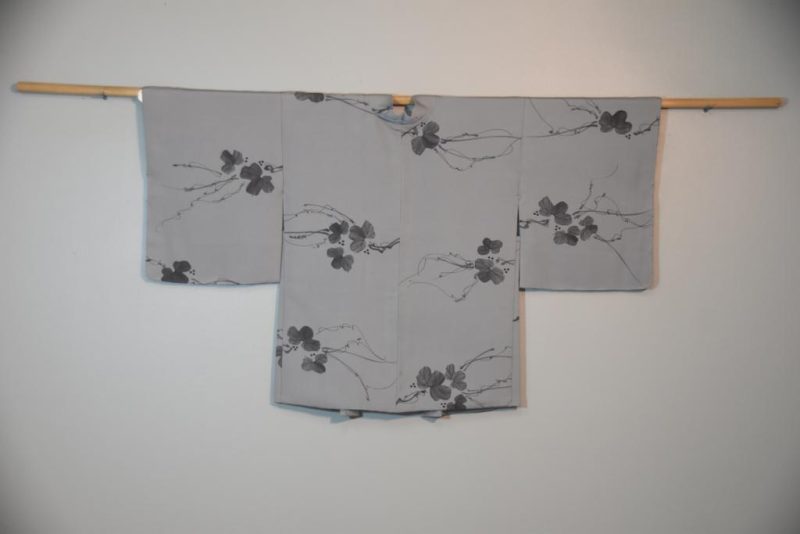 Ink Painting Silk Haori Jacket