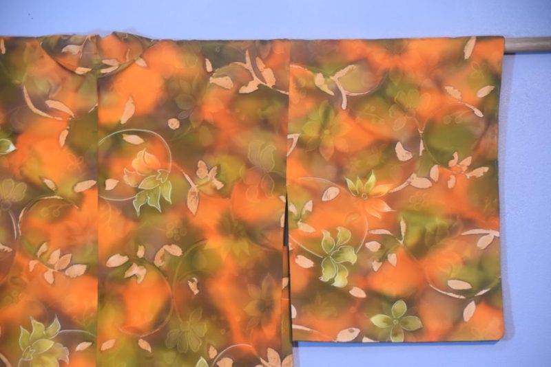 Three D Silk Haori Jacket - Image 3