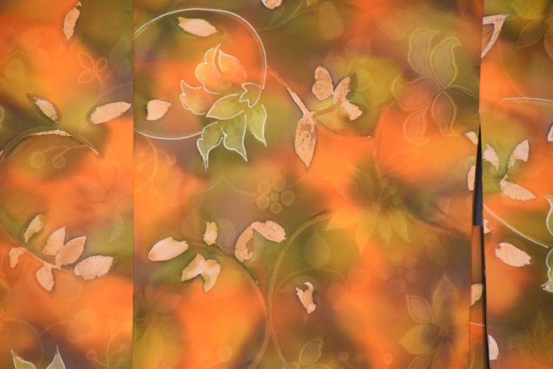 Three D Silk Haori Jacket - Image 2
