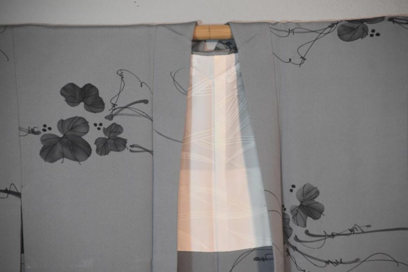 Ink Painting Silk Haori Jacket - Image 6