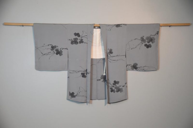 Ink Painting Silk Haori Jacket - Image 5
