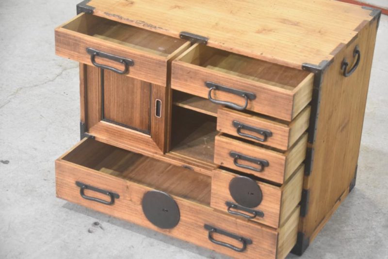 Vintage Ko Choba Dansu Small Merchant Chest Width:570mm - Image 3