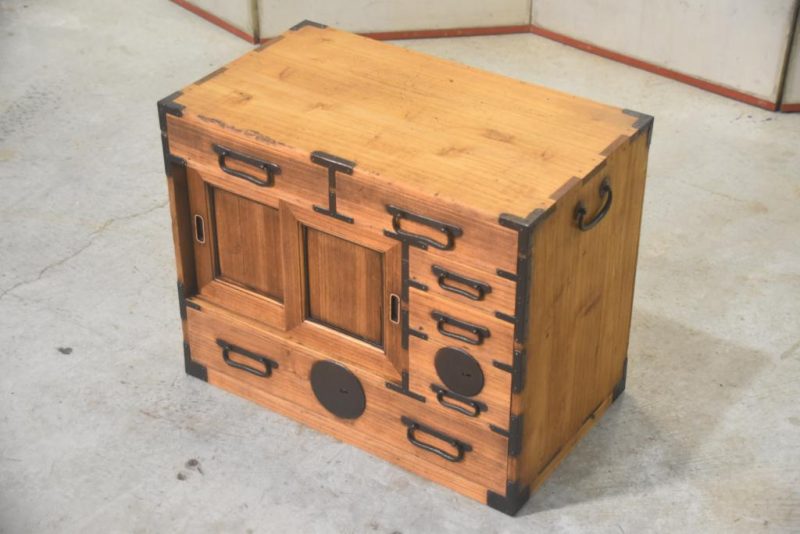 Vintage Ko Choba Dansu Small Merchant Chest Width:570mm - Image 5