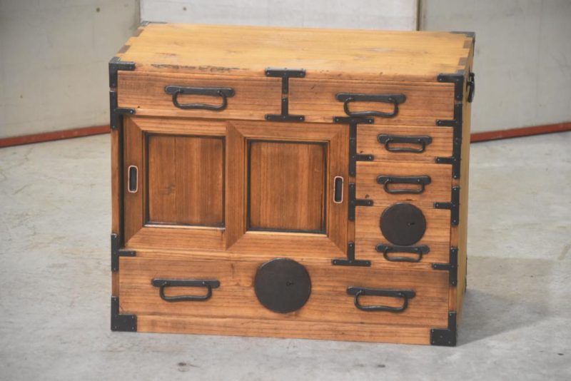 Vintage Ko Choba Dansu Small Merchant Chest Width:570mm - Image 4