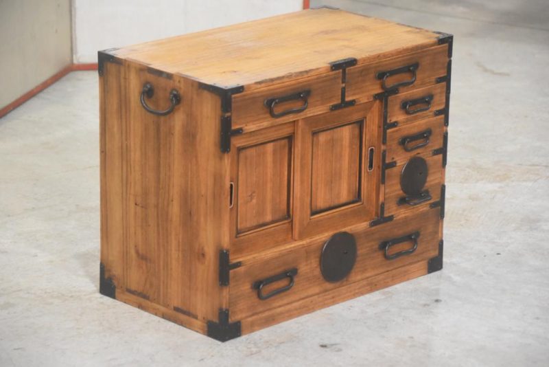 Vintage Ko Choba Dansu Small Merchant Chest Width:570mm - Image 8