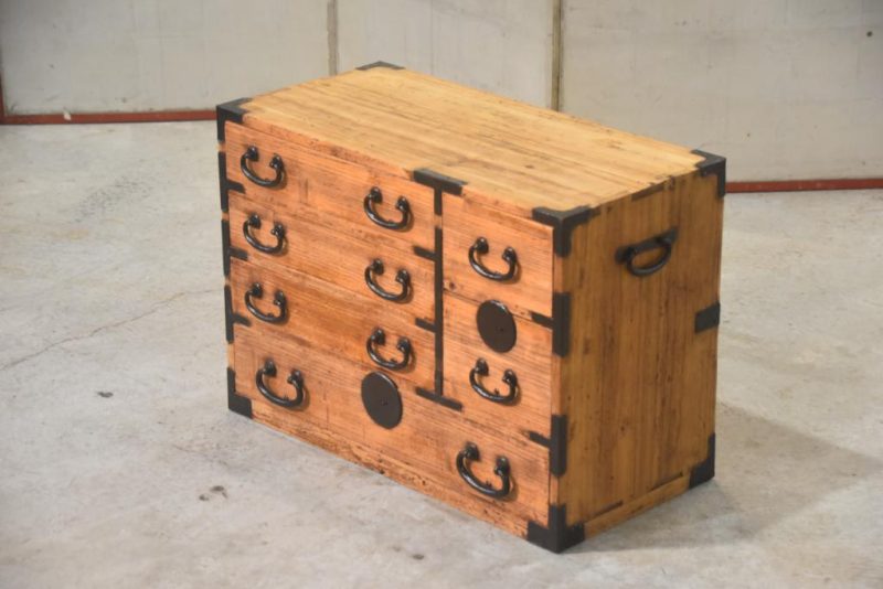 Small Antique Chest Width:610mm - Image 4