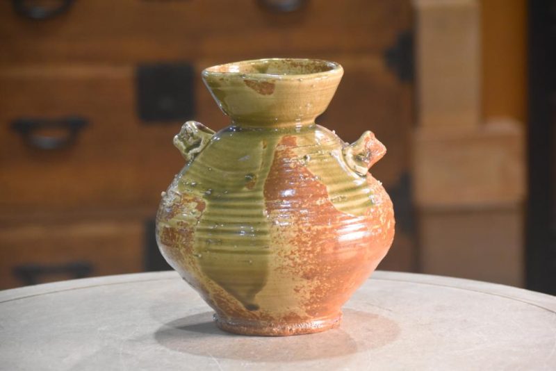 Japanese Pottery Vase Width:200mm - Image 8