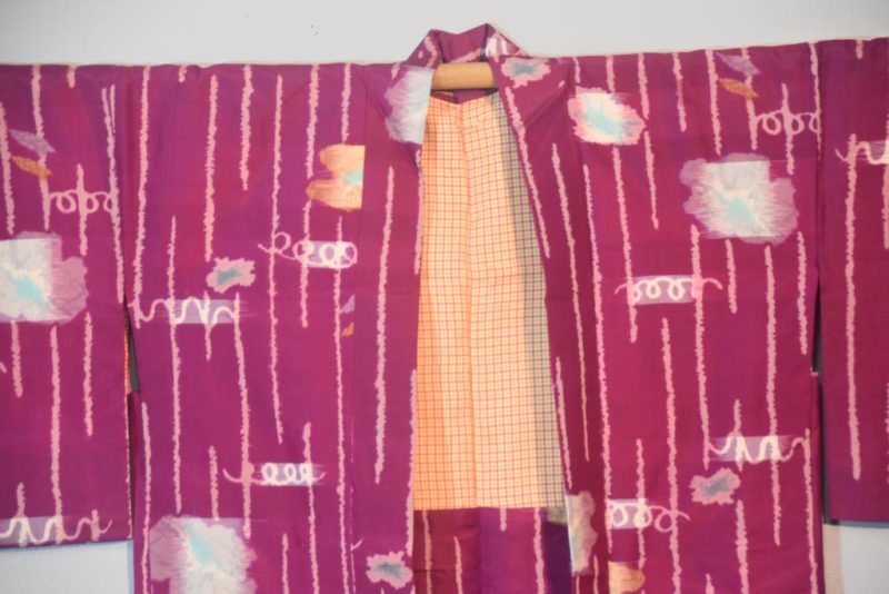 Meisen Silk Ikat Haori Jacket - Image 6