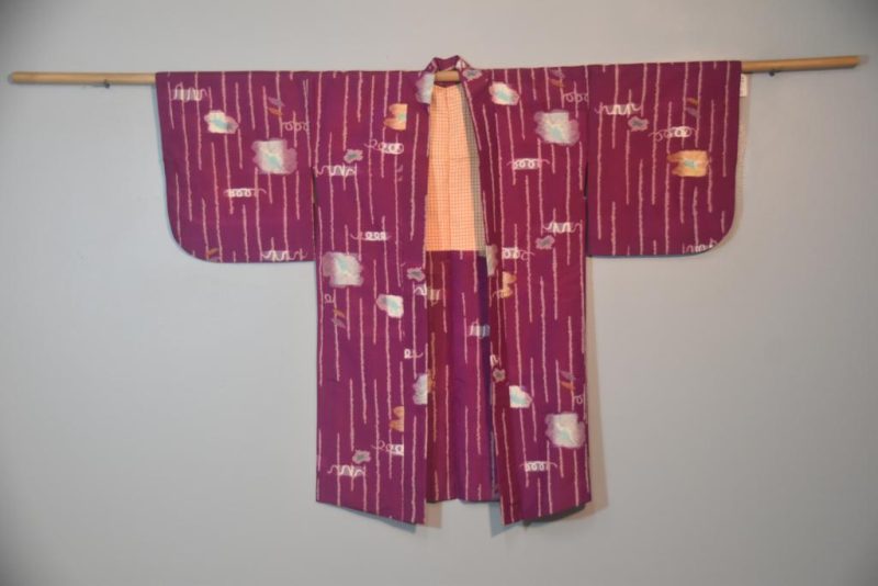Meisen Silk Ikat Haori Jacket - Image 4