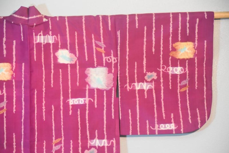 Meisen Silk Ikat Haori Jacket - Image 3