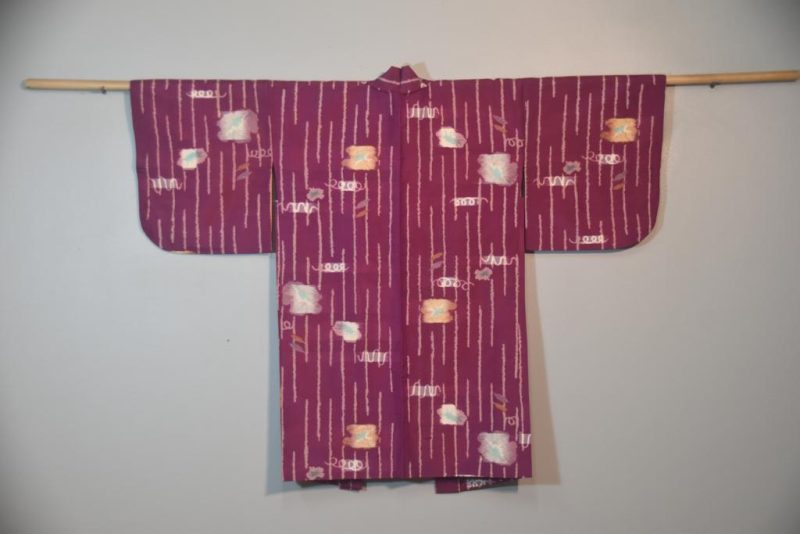 Meisen Silk Ikat Haori Jacket
