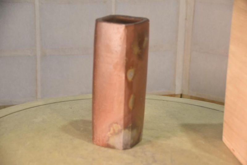 Japanese Bizen Pottery Vase Height:210mm - Image 4
