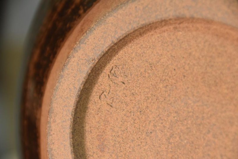 Contemporary Japanese Pottery Vase Width:250mm - Image 8
