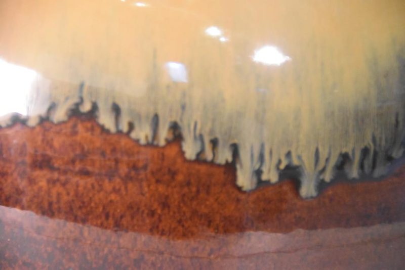Contemporary Japanese Pottery Vase Width:250mm - Image 2