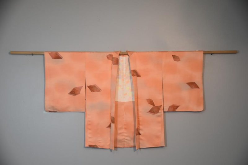 Vintage Japanese Silk Haori Jacket - Image 4