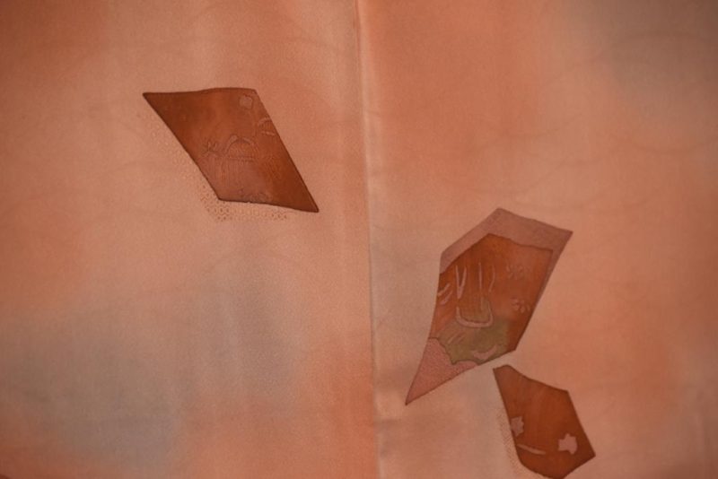 Vintage Japanese Silk Haori Jacket - Image 2