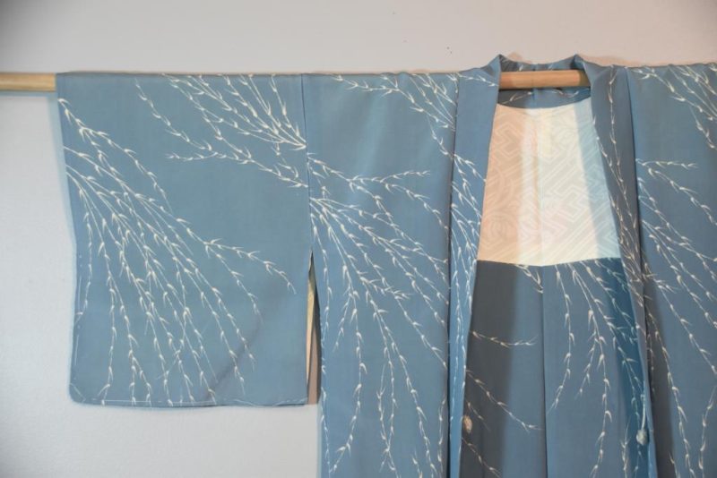 Blue Willow Japanese Vintage Haori Jacket - Image 5