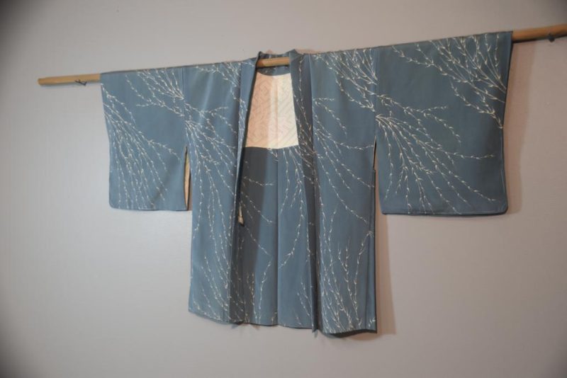 Blue Willow Japanese Vintage Haori Jacket - Image 4