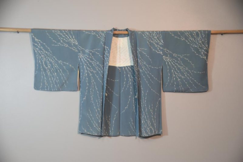 Blue Willow Japanese Vintage Haori Jacket - Image 3