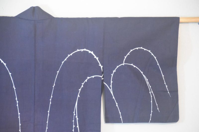 Willow Vintage Japanese Cotton Yukata - Image 8