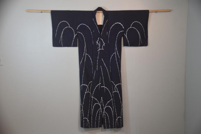 Willow Vintage Japanese Cotton Yukata - Image 3