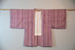 Stripes of Mauve Japanese Vintage Haori Jacket