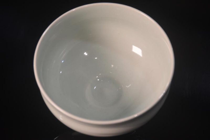 Celadon Chawan Tea Bowl in a Wooden Box Width:125mm - Image 7
