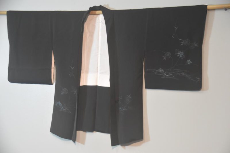 Metallic Thread Daisy Vintage Haori Jacket - Image 8