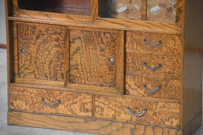 Vintage Chadansu Tea Utensil Chest Width:725mm - Image 15