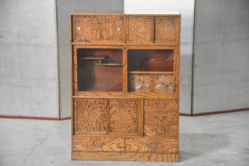 Vintage Chadansu Tea Utensil Chest Width:725mm - Image 14