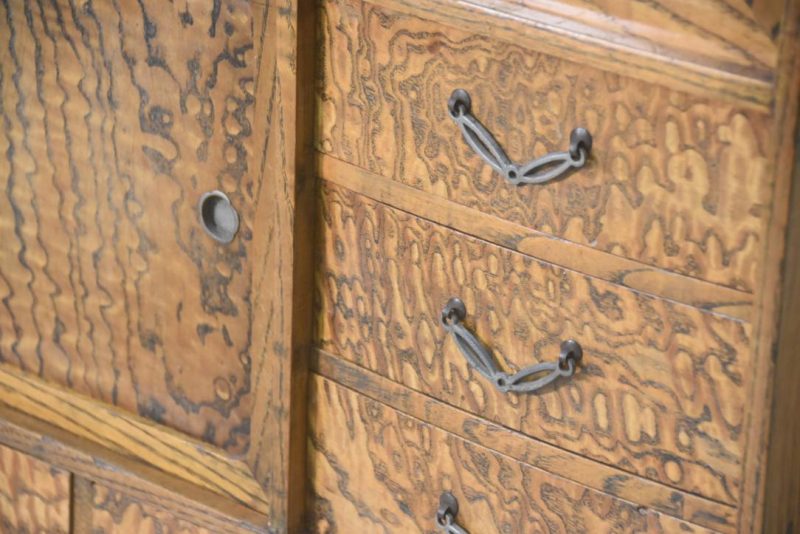Vintage Chadansu Tea Utensil Chest Width:725mm - Image 11
