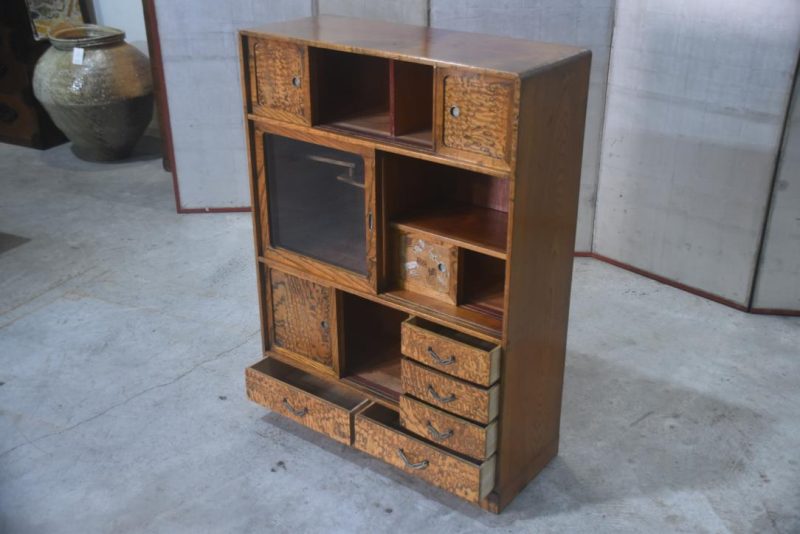 Vintage Chadansu Tea Utensil Chest Width:725mm - Image 10