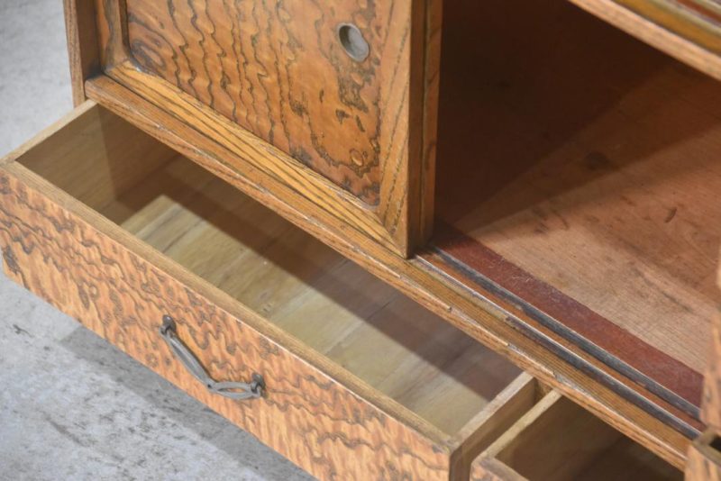 Vintage Chadansu Tea Utensil Chest Width:725mm - Image 9