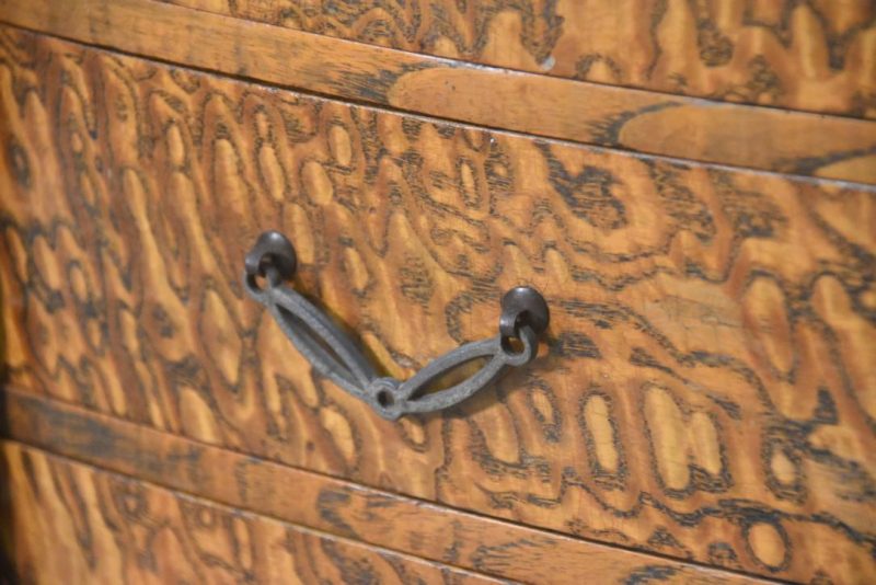 Vintage Chadansu Tea Utensil Chest Width:725mm - Image 2