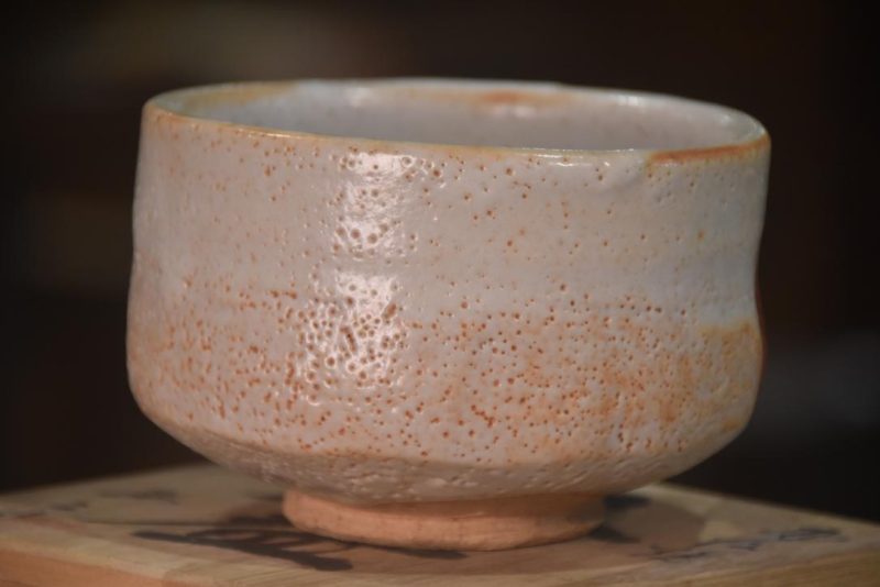 Shino Tea Bowl (Chawan) Width:125mm - Image 7