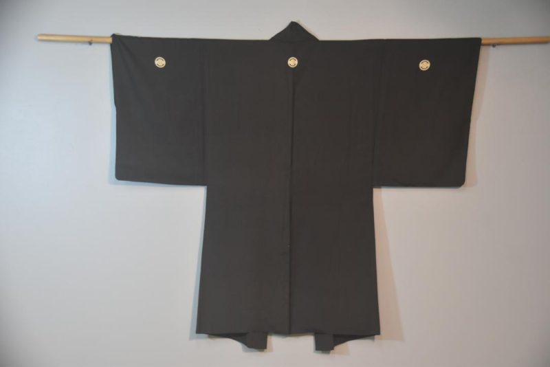 Mountain Walk Vintage Japanese Silk Mans Haori - Image 7