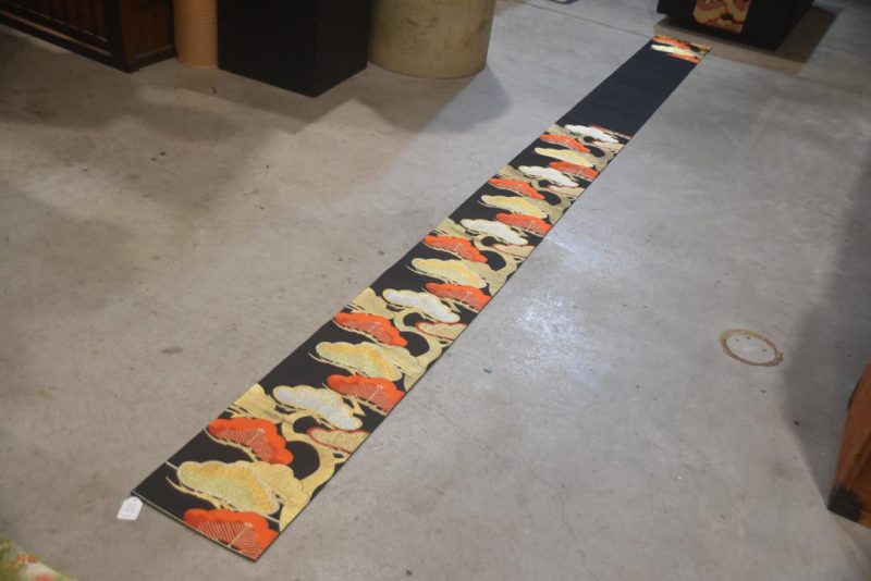 Japanese Fukuro Obi Sash Table Runner Length:4000mm - Image 4