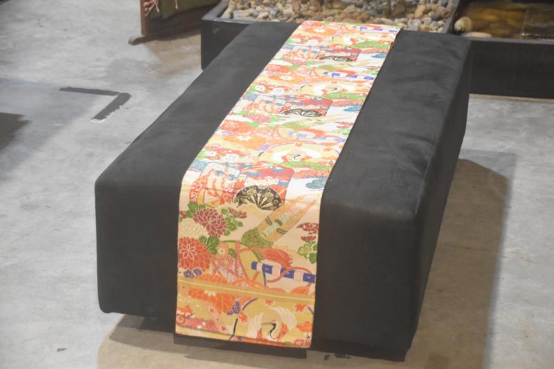 Vintage Maru Obi Sash Table Runner Length 4000mm