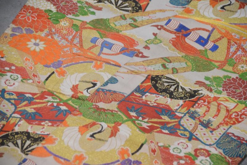Vintage Maru Obi Sash Table Runner Length 4000mm - Image 3